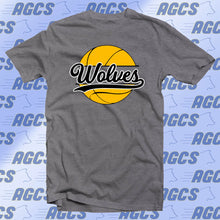 Load image into Gallery viewer, AGCS Wolves Basketball T-shirt
