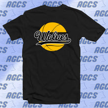 Load image into Gallery viewer, AGCS Wolves Basketball T-shirt
