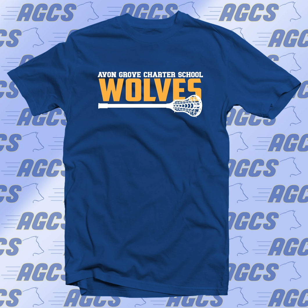 AGCS Wolves Lacrosse Performance T-Shirt