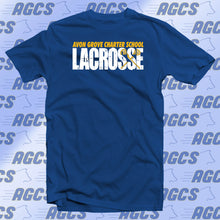 Load image into Gallery viewer, AGCS Distressed Lacrosse T-shirt

